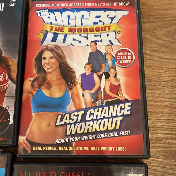 7 Jillian Michaels Biggest Loser Workout Exercise DVD’s Shred Ripped Extreme - Picture 5 of 6